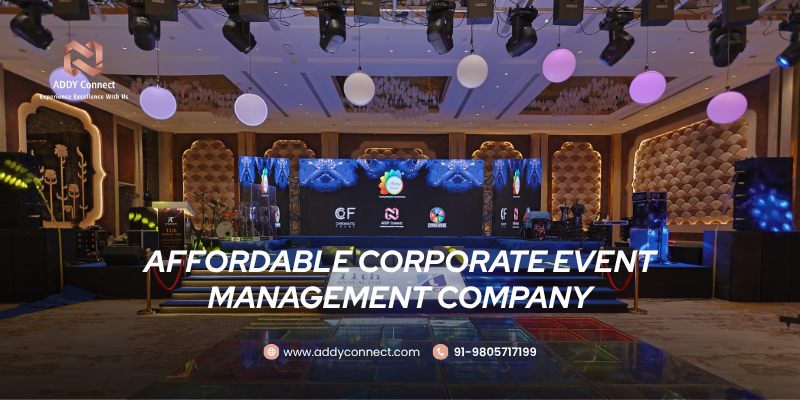 Affordable Corporate Event Management Company