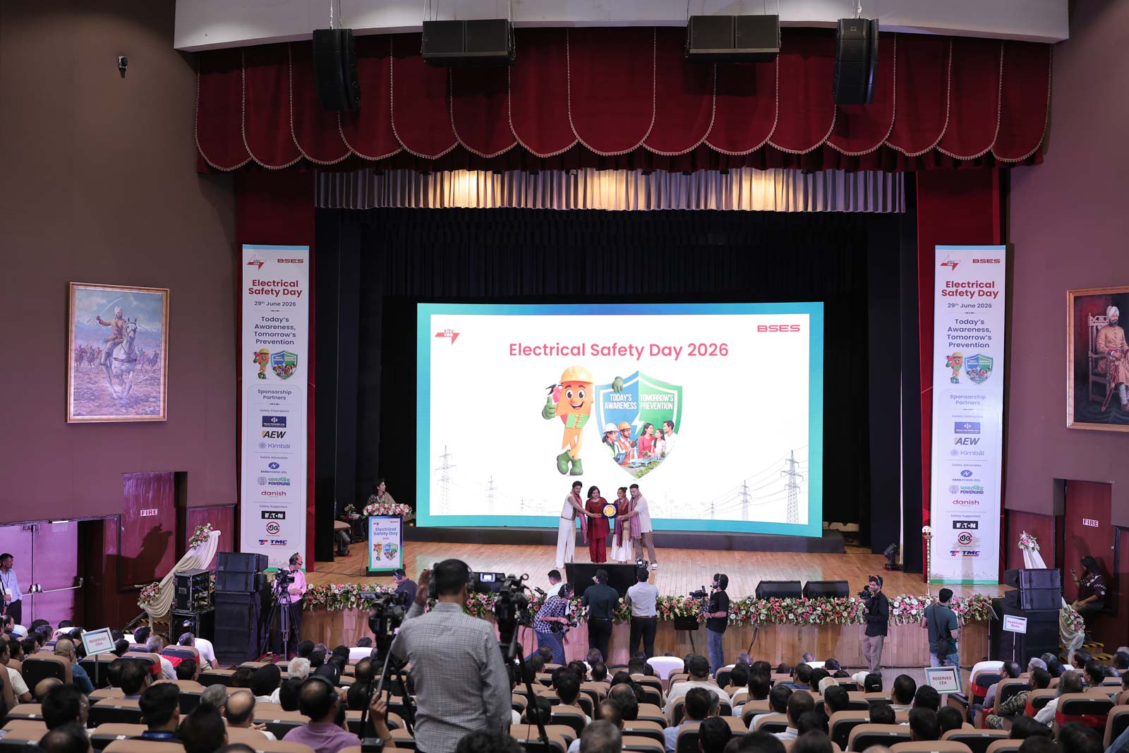 BSES - Manekshaw Centre Auditorium - Powering Progress, Inspiring a Brighter Future